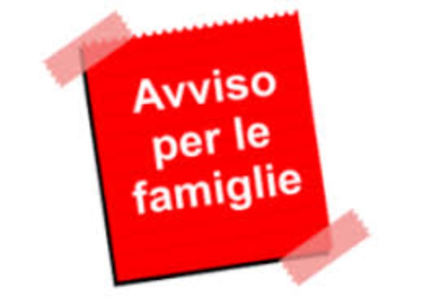 Scuola Infanzia e Primaria classi prime